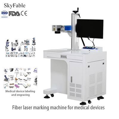 Stainless Steel Titanium Alloy Fiber Laser Marking Machine Precision Engraving Machine