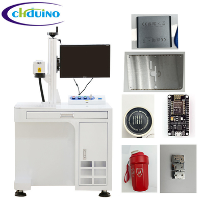quality 20W 30W 50W 100W Fiber Laser Marking Machine For Plastic Metal Stainless Steel Sign factory