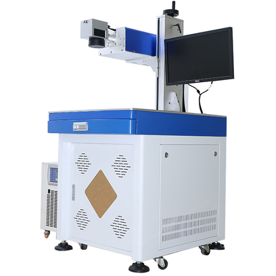 Good price UV 10W Laser Marking Machine For Glass Metal Plastic Bamboo Products 355nm Wavelength online