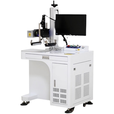 Good price 7000mm/s Visual Laser Marking Machine AC220V / 50Hz For Metal Plastic Leather online