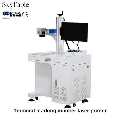 Good price Wire Number Terminal Laser Printer Automatic Intelligent Template Library online