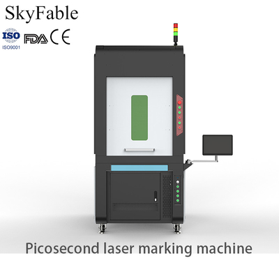 Good price High Speed Accurate Picosecond Laser Machine Fully Enclosed Laser Marking Machine online