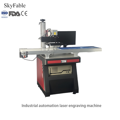 Good price Industrial Vision Laser Engraving Machine High Precision Automated Laser Engraver online