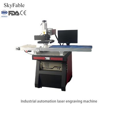 Bon prix Machine de marquage laser visuel entièrement automatique en ligne