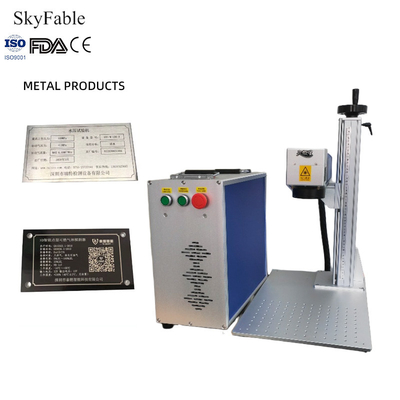 Good price 7000mm/s Split Laser Marking Machine Customized For Air / Water Cooling Operating online
