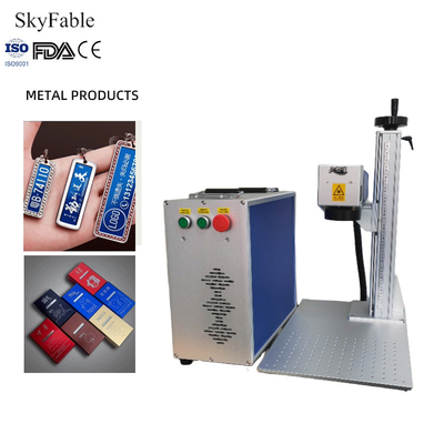 Good price Industrial Split Laser Marking Machine 1064nm Graphics Fiber Marking Laser Machine online