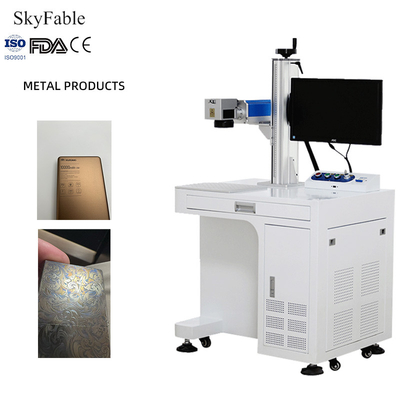 Good price High Peak Power MOPA Laser Marking Machine Wavelength 1064nm Supported File Formats PLT online