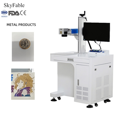 Good price Marking Area 110*110mm Mopa Fiber Laser Marker Equipment 1064nm Wavelength online