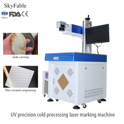 Good price 220V Single Phase UV Laser Carving Machine For Jade Ceramic Micro Hole Marking online