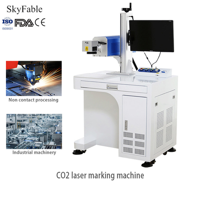 Good price 220V 50Hz Industrial Laser Engraving Machine Non Contact Qr Code Laser Marking Machine online