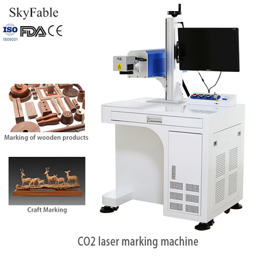 High Energy Laser Deep Engraving Machine For Wooden Crafts Customized
