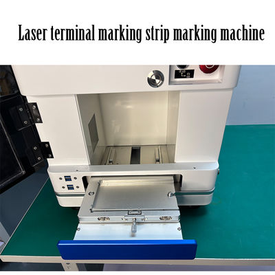 Good price Laser Marking Machine laser metal marking machine Terminal Strip White Strip Digital Plate Plastic Identification Marking Strip Engraving Industrial Printing and Marking Machine online