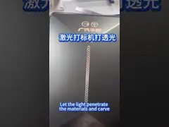 3W UV Laser Marking Machine Glass Metal Plastic Bamboo Leather Laser Engraving Machine